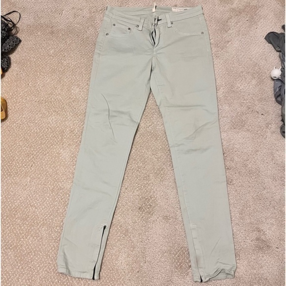 Rag & Bone light green jeans